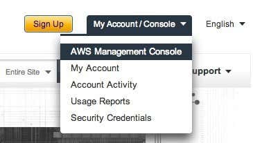 consola aws