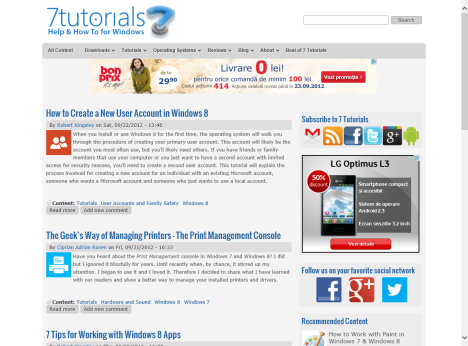 Windows 8 - Anclar sitios web