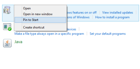 Windows 8 - Anclar sitios web