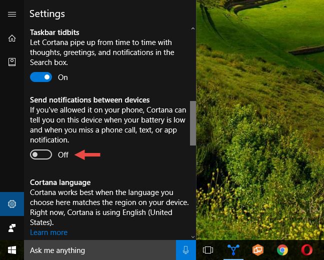 detener, notificaciones, sincronizar, Windows 10, computadora, Windows 10 Mobile, teléfono inteligente