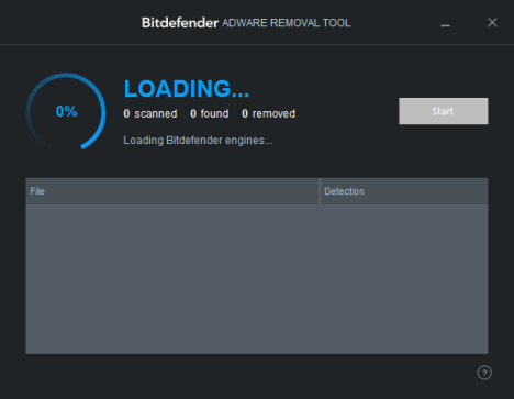 Herramienta de eliminación de adware de Bitdefender para PC