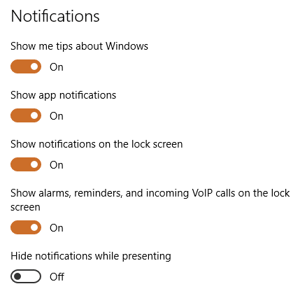 notificaciones ventanas 10