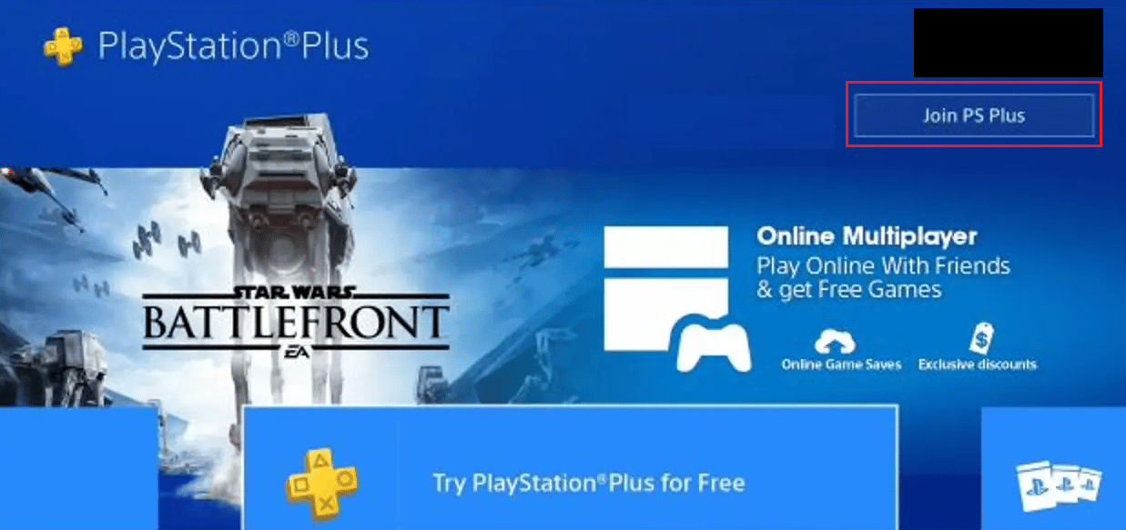 Elija unirse a PS Plus