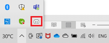 Haz clic derecho en el icono de Discord.  Arreglar Discord que no detecta el problema de Battle Net