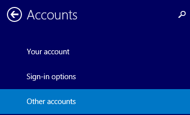 Windows 8.1, usuario, cuentas, nuevo, local, Microsoft, cambiar, crear