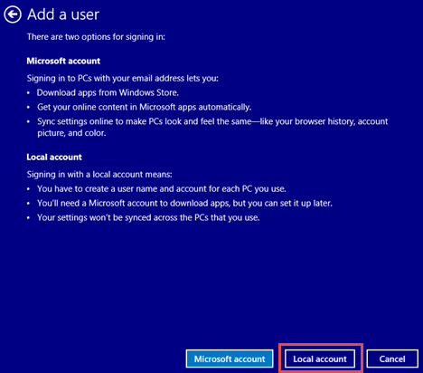 Windows 8.1, usuario, cuentas, nuevo, local, Microsoft, cambiar, crear