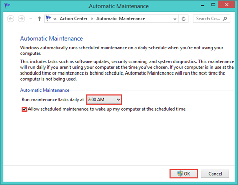 Windows Update, Ajustes, Configurar, Cambiar