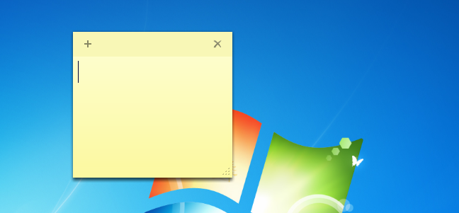 Karteczki samoprzylepne, Windows 7, Windows 8.1