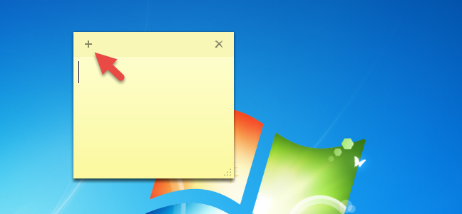 Karteczki samoprzylepne, Windows 7, Windows 8.1