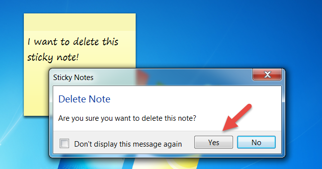 Karteczki samoprzylepne, Windows 7, Windows 8.1