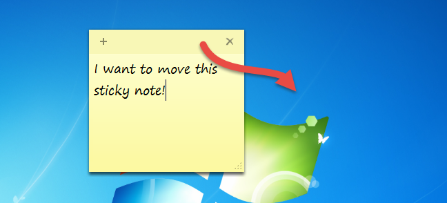 Karteczki samoprzylepne, Windows 7, Windows 8.1