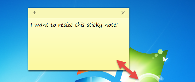 Karteczki samoprzylepne, Windows 7, Windows 8.1