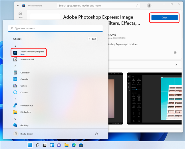 Ahora puedes usar la aplicación que acabas de instalar