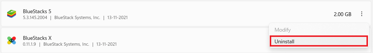 Desinstalar aplicaciones