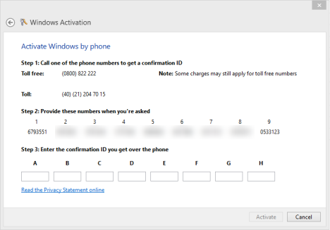 Windows 8: la clave del producto no es válida