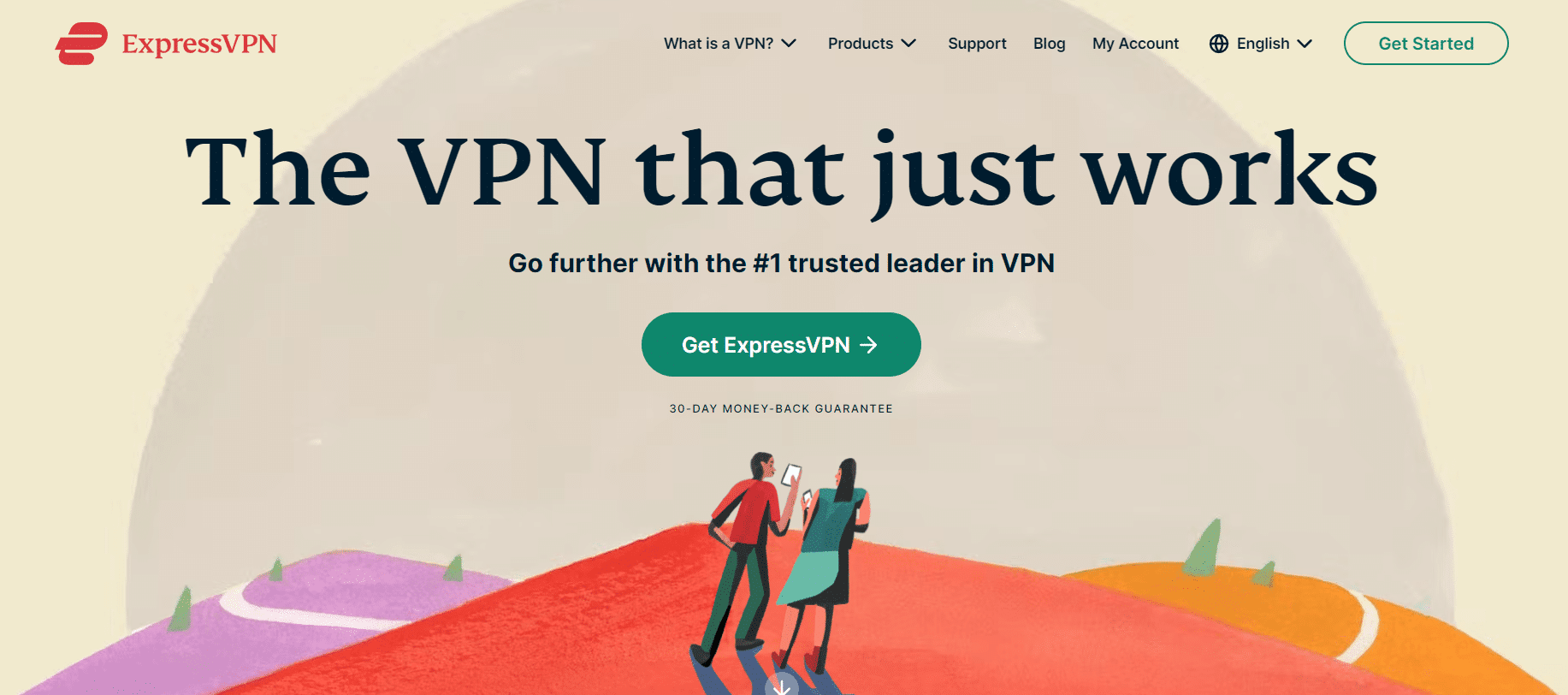 Página de inicio de ExpressVPN |  desbloquear sitios web en los Emiratos Árabes Unidos