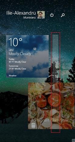 Windows 8.1, Pantalla de inicio, Mosaicos, Personalizar, Agrupación, Nombre, Mosaicos en vivo