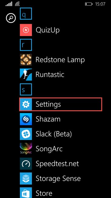 Windows 10 Mobile, Windows Phone 8.1, idioma, pantalla, cambio