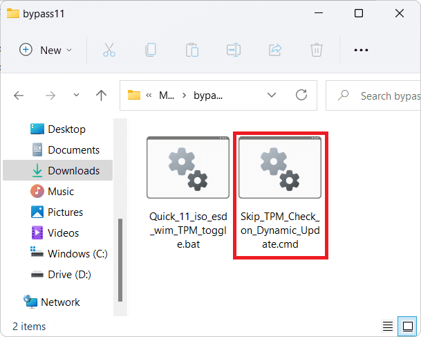 Omitir el contenido de la carpeta 11.  ¿Cómo reparar el error de actualización 0x80888002 en Windows 11?