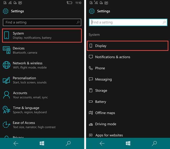 Windows Phone, Windows 10 Mobile, batería, ahorro
