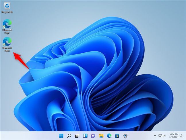 El archivo de aplicaciones eliminadas producido por el reinicio de Windows 11