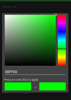   También puede agregar su color personalizado seleccionando la última opción de color personalizado.