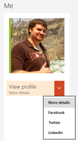 Windows 8: use la aplicación People para administrar sus cuentas de redes sociales