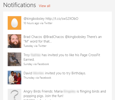 Windows 8: use la aplicación People para administrar sus cuentas de redes sociales