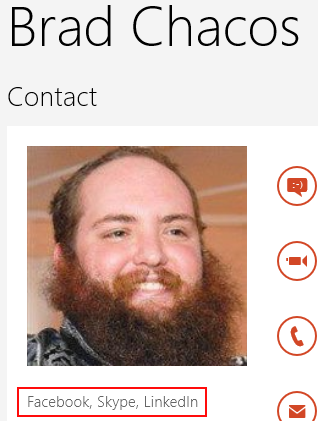 Windows 8: use la aplicación People para administrar sus cuentas de redes sociales