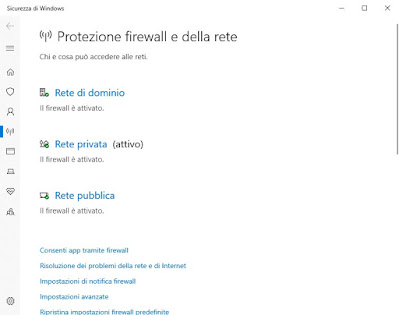 firewall de Windows