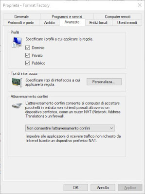 Perfiles de reglas