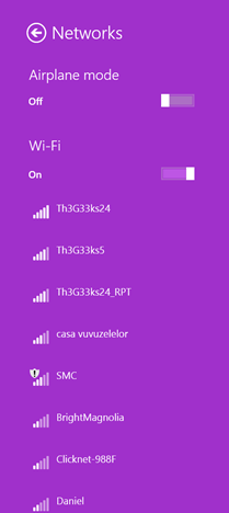 WPS, configuración protegida de Wi-Fi, conectividad inalámbrica, anclaje a red, Windows 8.1