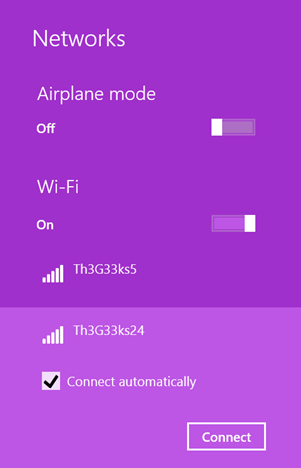 WPS, configuración protegida de Wi-Fi, conectividad inalámbrica, anclaje a red, Windows 8.1