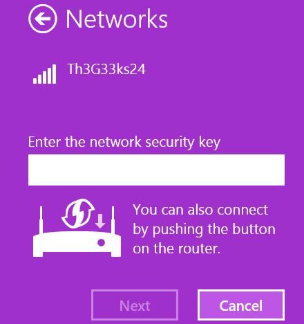 WPS, configuración protegida de Wi-Fi, conectividad inalámbrica, anclaje a red, Windows 8.1