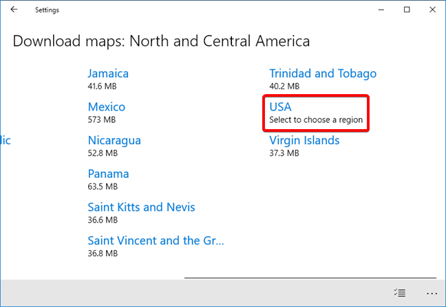 Elige un país para tu mapa