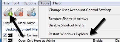 reiniciar el explorador de windows