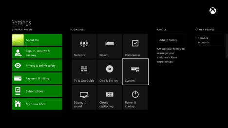 Xbox One, Actualizar, Controlador, Auricular, Firmware
