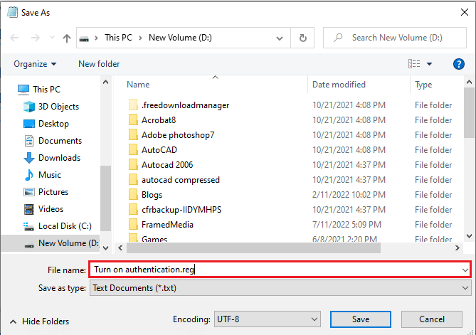 En lugar de la extensión txt, proporcione la extensión de registro del archivo del Bloc de notas.  Reparar El mensaje de error no se puede enviar ahora, inténtalo de nuevo más tarde