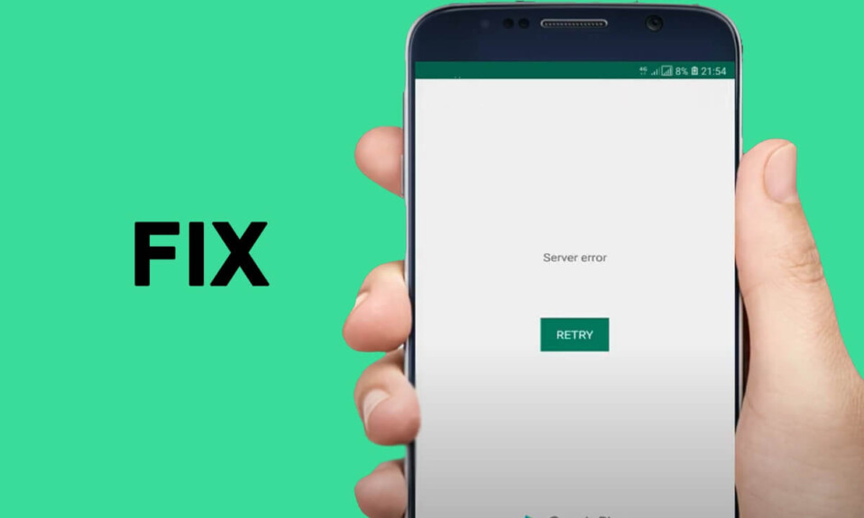 Cómo reparar el error del servidor en Google Play Store