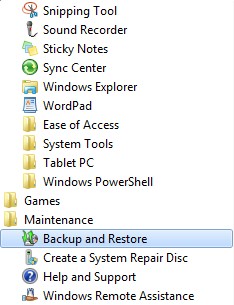 Respaldo de Windows