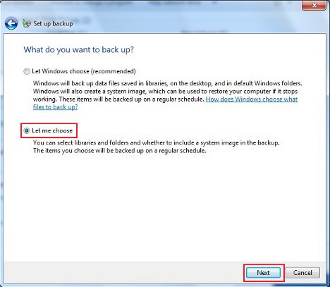 Respaldo de Windows