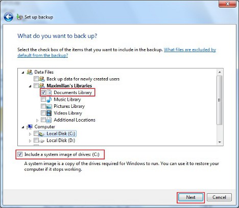 Respaldo de Windows