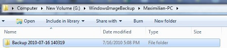 Respaldo de Windows