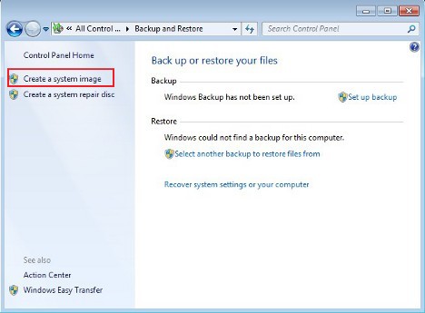 Respaldo de Windows