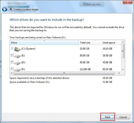 Respaldo de Windows