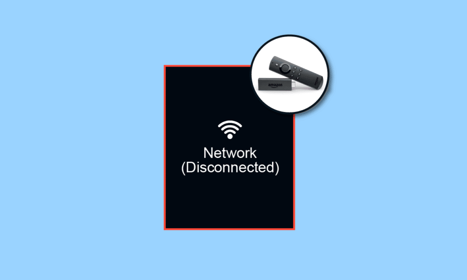 ¿Por qué su Firestick dice Red desconectada?