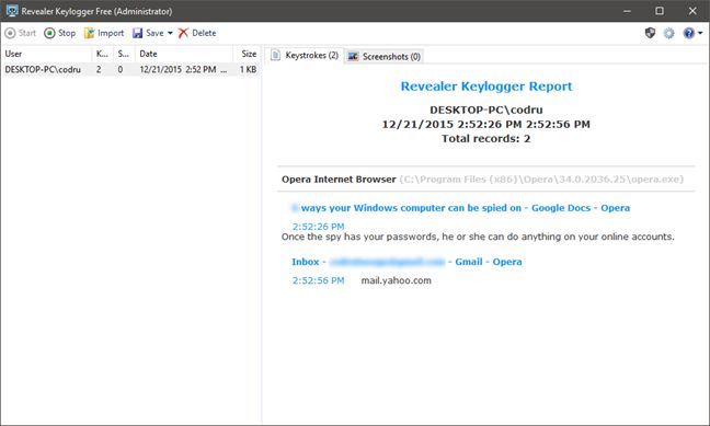 Windows, espía, computadora, keylogger, escritorio remoto, silencioso, RAT, remoto, administración, troyano