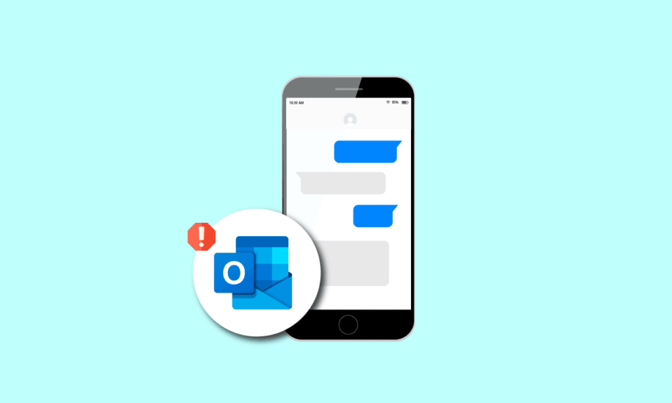 Arreglar Actualmente no se puede enviar su mensaje en Outlook Mobile