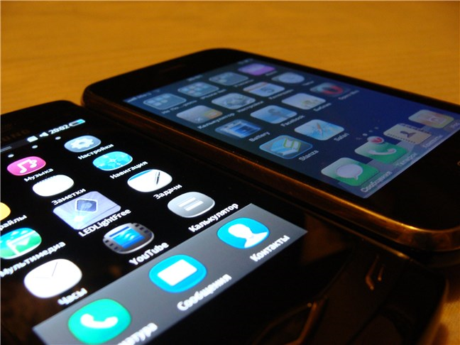 AMOLED versus pantalla LCD