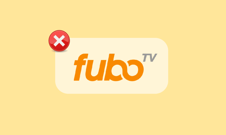 ¿Por qué Fubo no funciona en Windows 10?